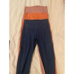 Bundle of Girlfiend Collective high rise leggings